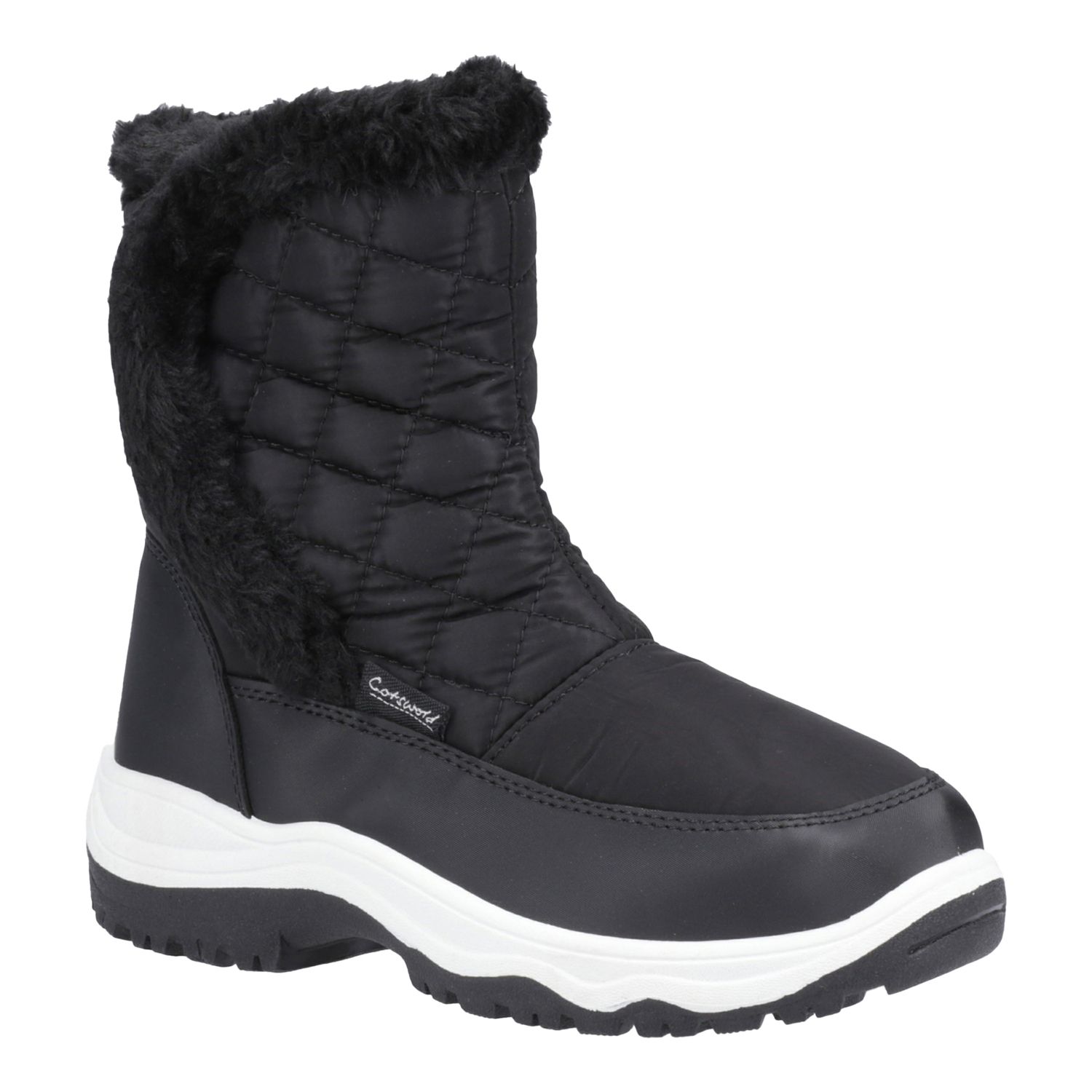 Cotswold Butterrow Size 6 Womens Black Non Safety Wellies (711XW)