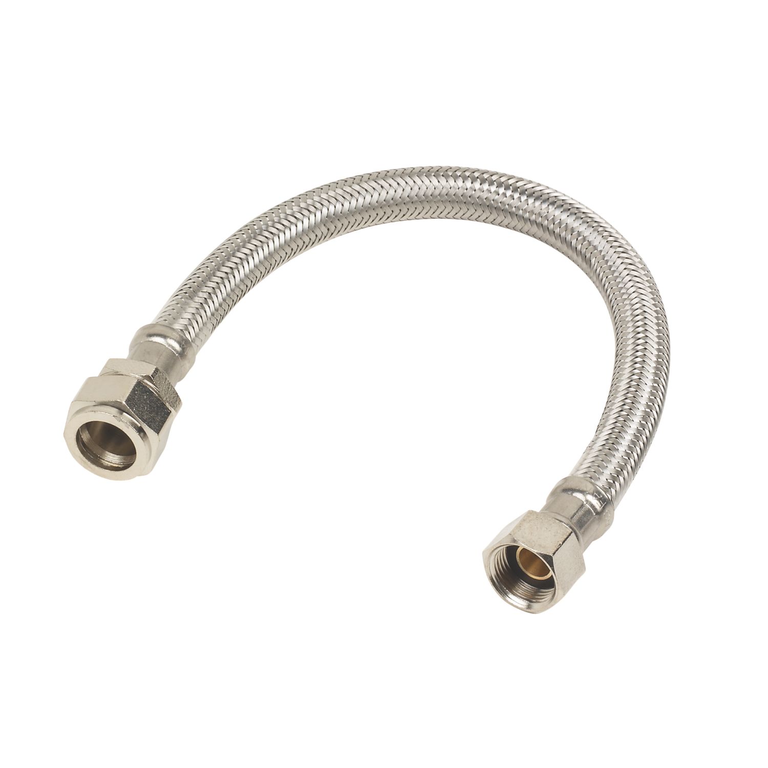 Essentials Flexible Tap Connector 15mm x 3/8" x 300mm (71208)