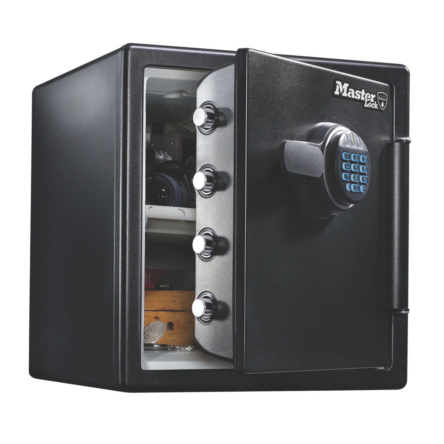 Master Lock LFW123FTC Fire Rated Water-Resistant Electronic Combination Safe 34.8Ltr (7127J)
