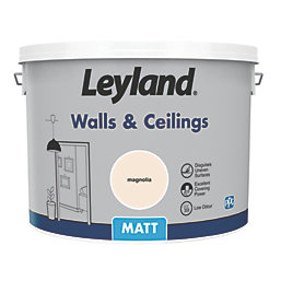 Leyland Retail  Matt Magnolia Emulsion Paint 10Ltr