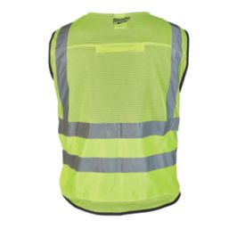 Milwaukee Premium Hi-Vis Vest Yellow 2X Large / 3X Large 46" Chest