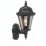 4lite  Outdoor LED Smart E27 Wall Lantern Black 8W 849lm