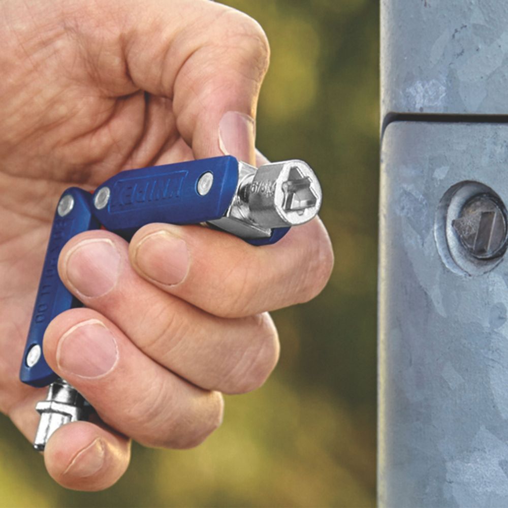 Knipex DoubleJoint 3-Way Control Cabinet Key - Screwfix