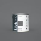 LickPro  2.5Ltr Grey 10 Eggshell Emulsion  Paint