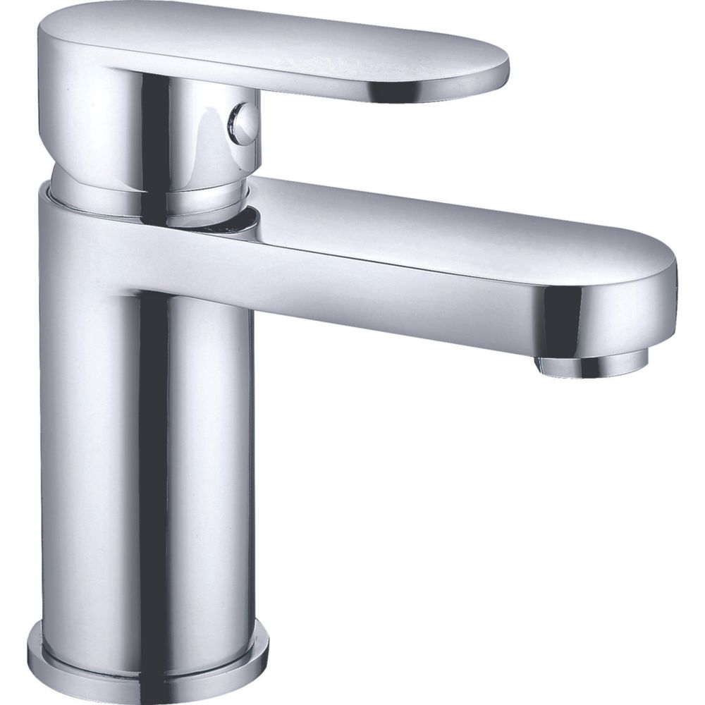 ETAL Juno Mono Basin Mixer Tap Polished Chrome Screwfix
