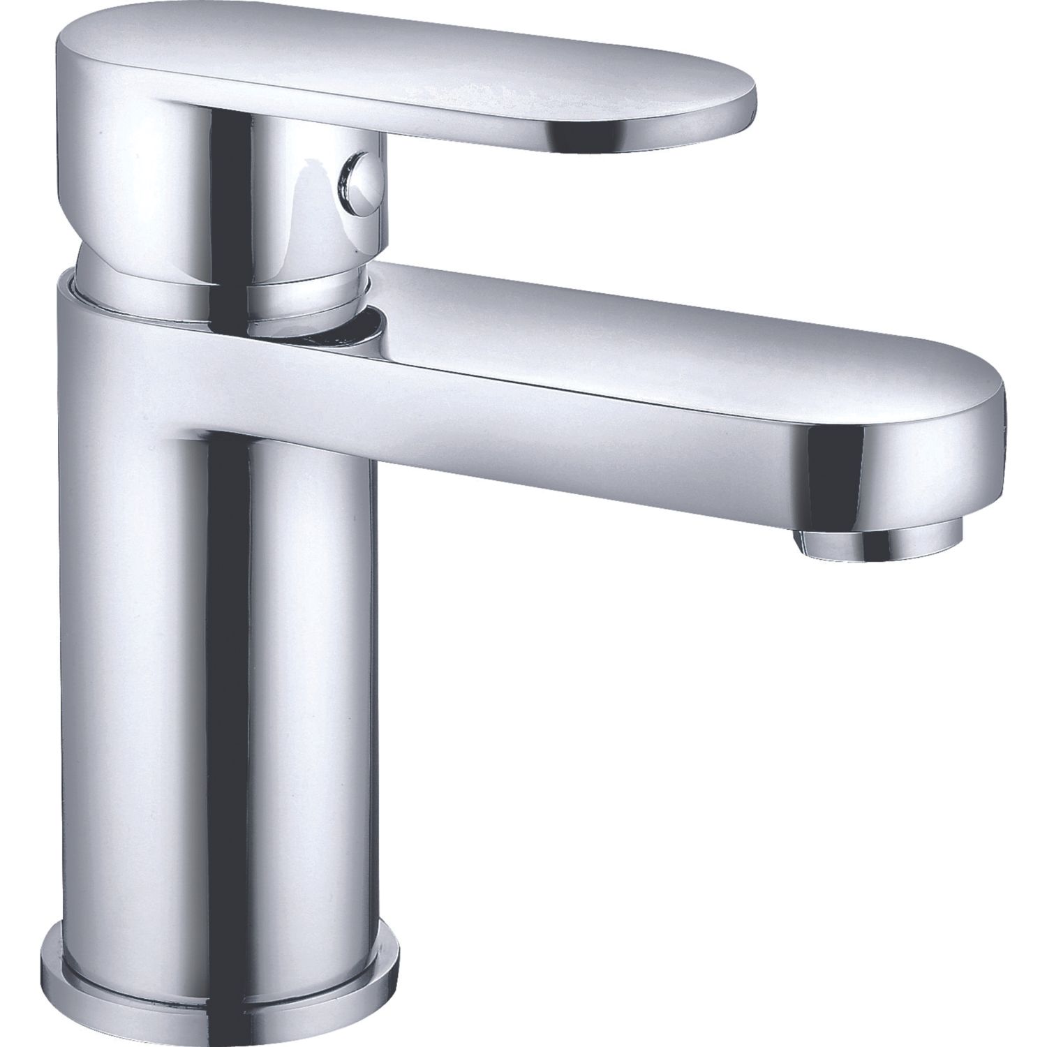 ETAL Juno Polished Chrome 140mm Cloakroom Lever Mono Basin Mixer Tap (712KG)