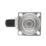 Essentials Heavy Duty TPR Swivel Castor 100mm Grey