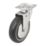 Essentials Heavy Duty TPR Swivel Castor 100mm Grey