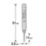 Trend 3/10X1/4TC 1/4" Straight Router Cutter 3.2mm x 11mm