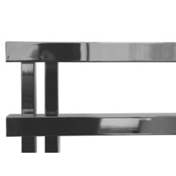 Towelrads 795mm x 500mm 1071BTU Chrome Flat Designer Towel Radiator