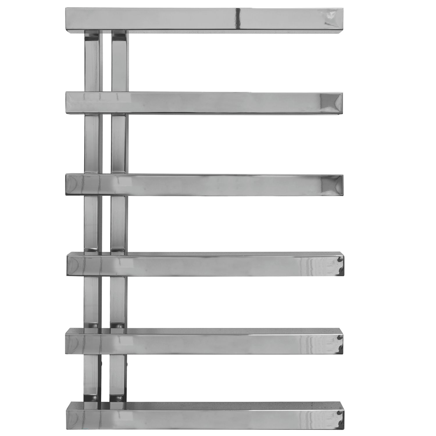 Towelrads 795mm x 500mm 1071BTU Chrome Flat Designer Towel Radiator (712RY)