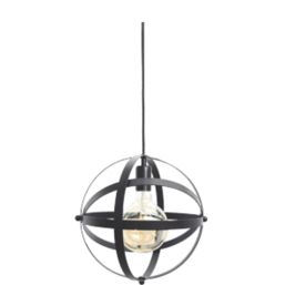 4lite  Decorative Pendant Cage Black
