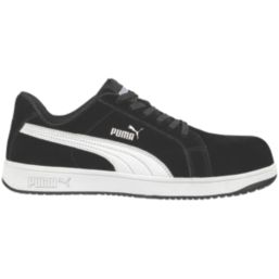 Puma Iconic Size 7  Black    Safety Trainers