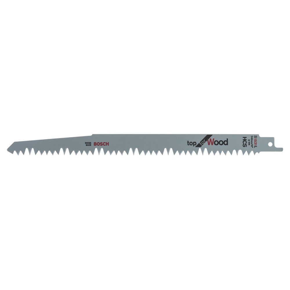 Bosch SS5-15PL 5-Inch 15 TPI Plain End Scroll Saw Blade – Precision Cutting For Wood, Plastic & Non-Ferrous Metals
