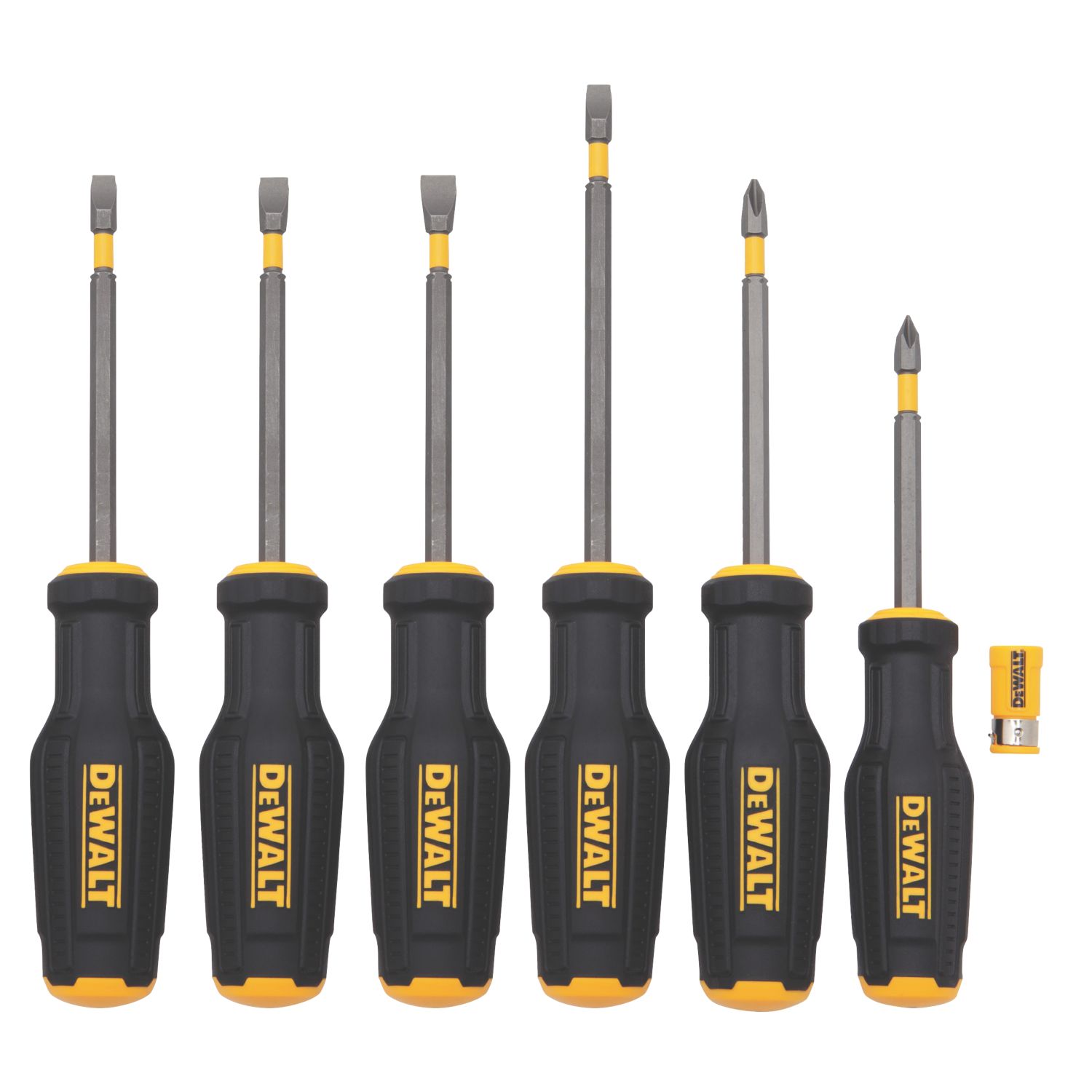 DEWALT Full Fit Mixed Screwdriver Set 6 Pcs (7133P)