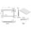 Essentials Rome Rectangular Shower Tray Gloss 1500mm x 900mm x 45mm