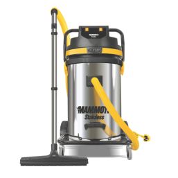 V-Tuf Mammoth240-Stainless 3500W 80Ltr  Wet & Dry Industrial Vacuum Cleaner 240V