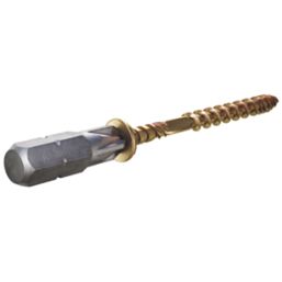 Screw-Tite 2  PZ Double-Countersunk Thread Cutting Screws 4.5mm x 80mm 100 Pack