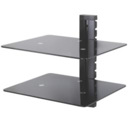 AVF  2-Shelf AV Platform Black