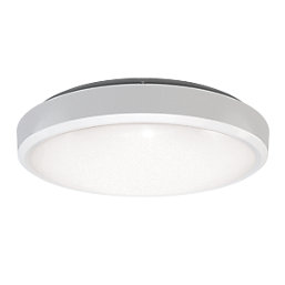 4lite  LED Wall/Ceiling Light with Microwave Sensor White 18W 1847lm