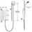Mira Sport White/Chrome 9.8kW  Electric Shower