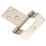 Smith & Locke Satin Nickel  Door Hinge 50mm x 64.6mm 2 Pack