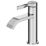 Swirl Ayre Chrome-Plated 165mm Standard Lever Mono Basin Mixer Tap  With Clicker Waste