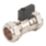 Flomasta Isolating Valve With Handle 22mm