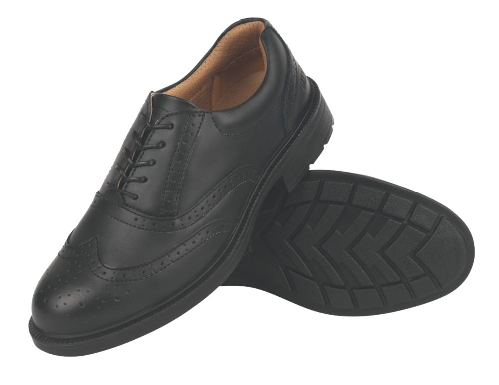 Brogue steel toe store cap shoes