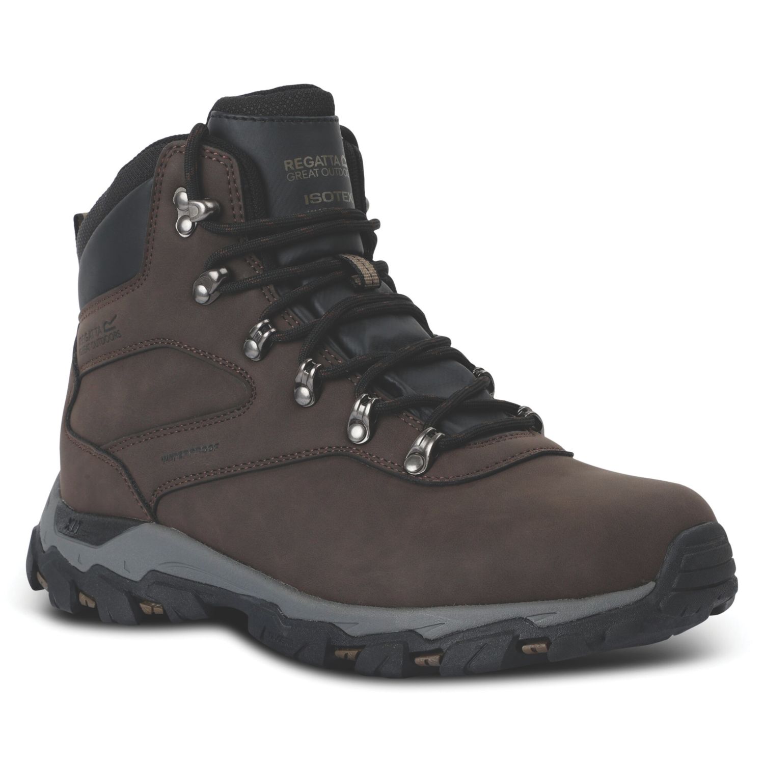 Regatta Holcombe Classic Size 7 Peat Waterproof Non Safety Work Boots (714AT)
