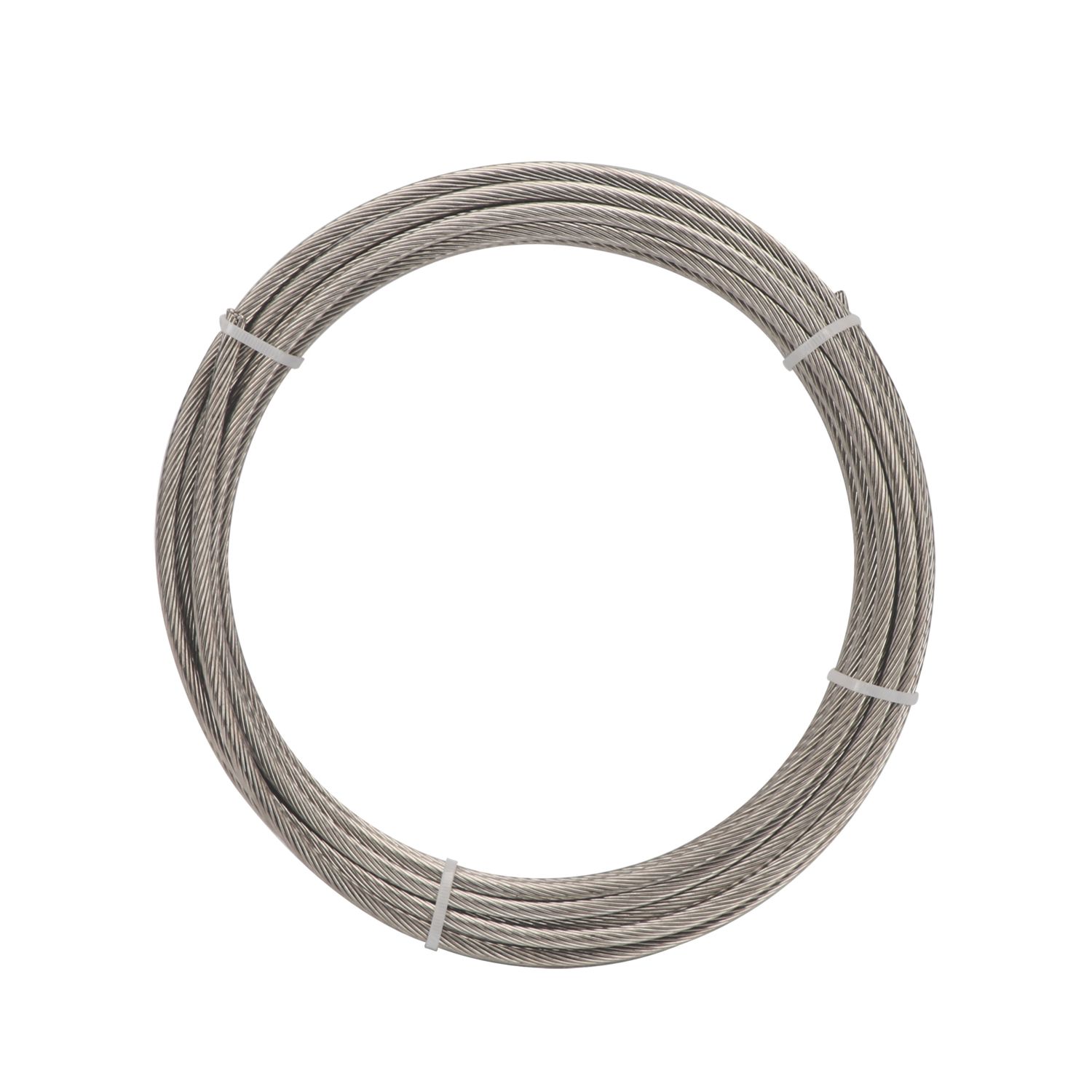 Essentials Wire Rope Stainless Steel 6mm x 50m (714FE)