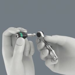 Wera Bit-Check KK 10 Zyklop Mini 1 Interchangeable Ratchet Screwdriver Bit Set 10 Pieces