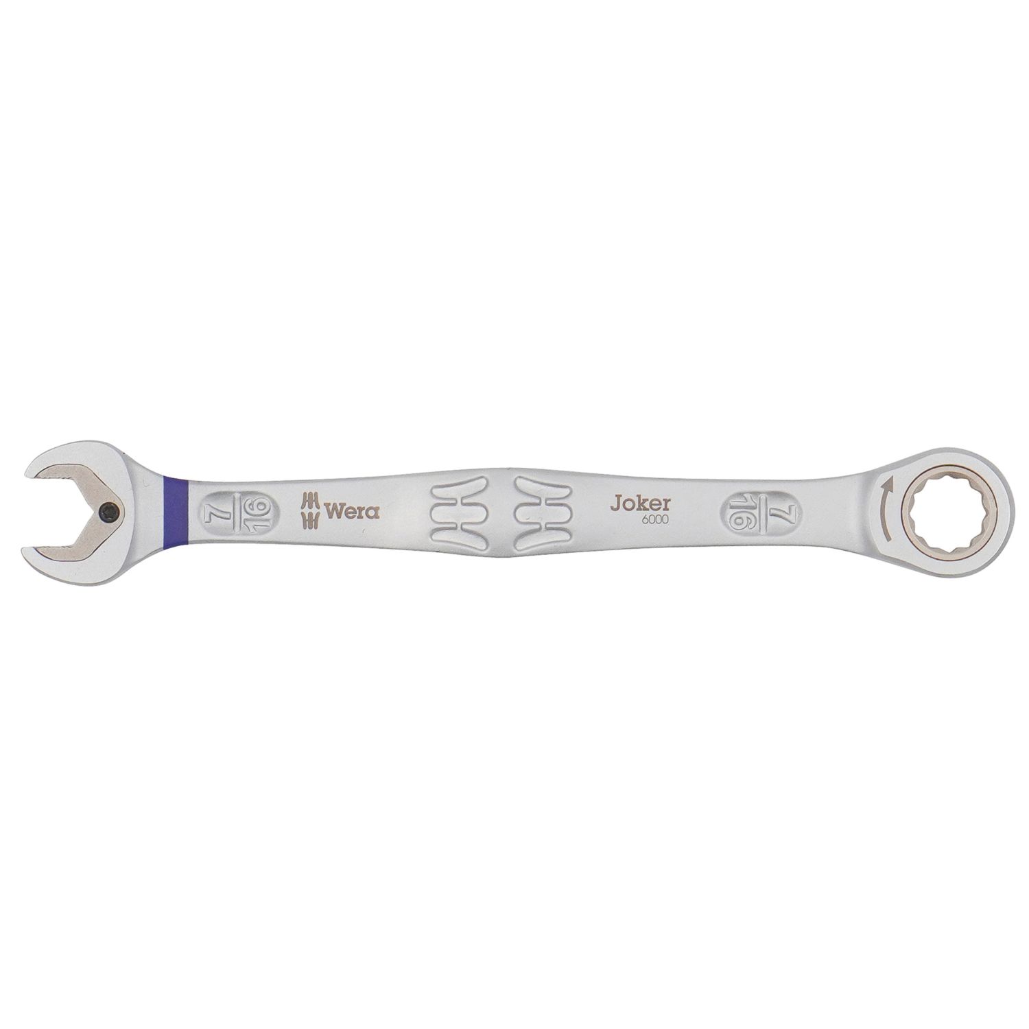 Wera 6000 Joker Combination Ratchet Spanner 7/16" (714FU)