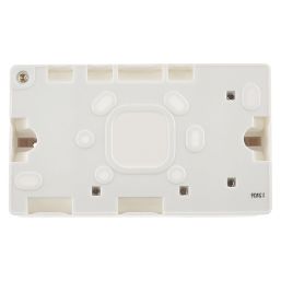 British General  2-Gang Surface Pattress  Box 47mm