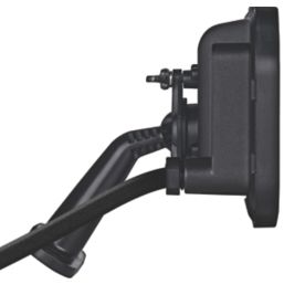 Luceco Castra Outdoor LED Floodlight Black 10W 1050lm