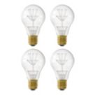 Calex Pearl E27 A60 LED Light Bulb 136lm 2W 4 Pack