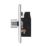 Arlec  2-Gang 2-Way LED Dimmer Switch  Stainless Steel