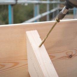 Optimaxx  PZ Countersunk  Wood Screws 6mm x 180mm 50 Pack