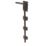 GateMate Premier Garage Door Bolt Black 450mm