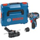 Bosch GSR 12V-35 FC 12V Li-Ion CoolPack Brushless Cordless Drill Driver with FlexiClick GFA 12-H - Bare