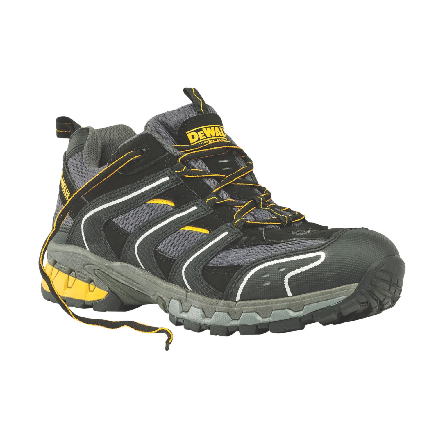 DeWalt Cutter Size 11 Grey/Black Steel Toe Cap Safety Trainers (71528)