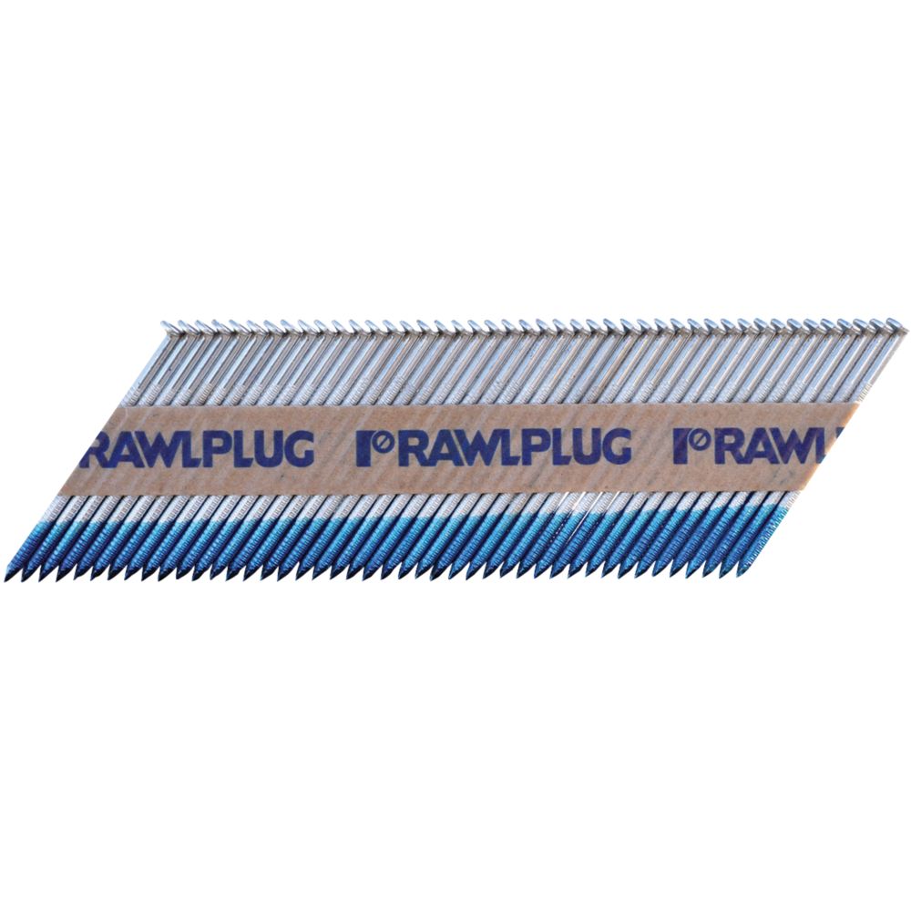 Rawlplug Galvanised Collated Nails 3.1mm x 90mm 1100 Pack