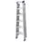 Werner Aluminium 0.98m 6 Step Swingback A Frame Step Ladder