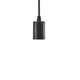 Knightsbridge  Contemporary Style 3-Light Bar Pendant Matt Black