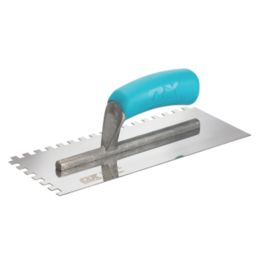 OX Trade 8mm Notch Trowel 11" x 4 1/2"