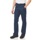 Lee Cooper LCPNT205 Cargo Trousers Navy 32" W 31" L