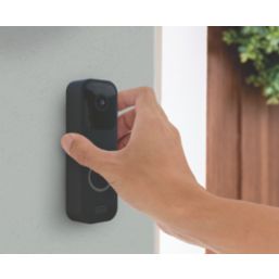 Blink Smart Video Wireless Doorbell with Sync Module 2 Black