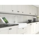 Splashwall  White Composite Splashback 2440mm x 600mm x 3mm