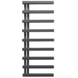 Towelrads 1245mm x 500mm 1873BTU Anthracite Flat Designer Towel Radiator