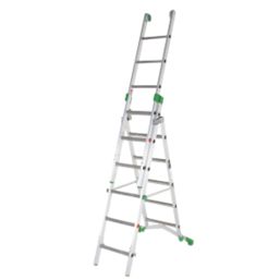 TB Davies  Aluminium 4.2m Combination Ladder
